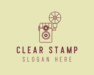 Retro Photography Camera logo design