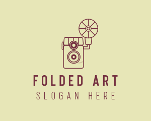 Retro Photography Camera logo design