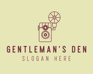 Retro Photography Camera logo design