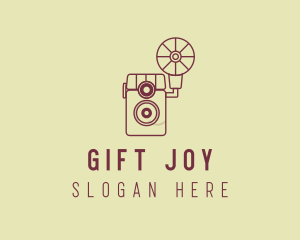 Retro Photography Camera logo design