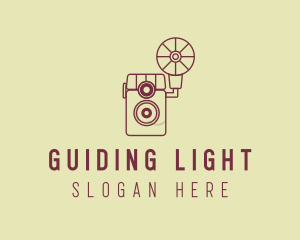 Retro Photography Camera logo design