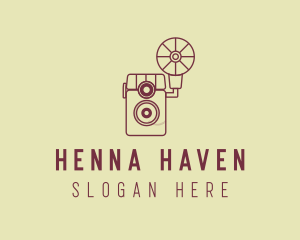 Retro Photography Camera logo design