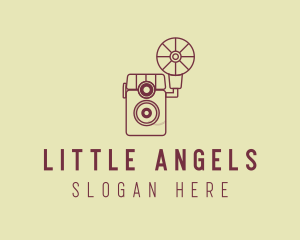 Retro Photography Camera logo design