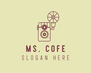 Retro Photography Camera logo design