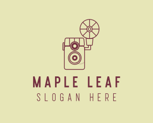 Retro Photography Camera logo design