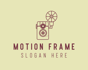 Retro Photography Camera logo design