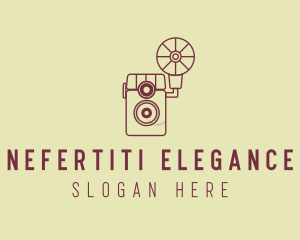 Retro Photography Camera logo design