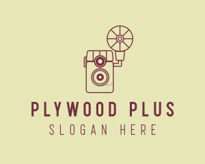 Retro Photography Camera logo design