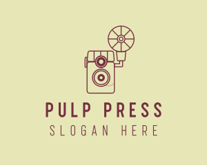 Retro Photography Camera logo design