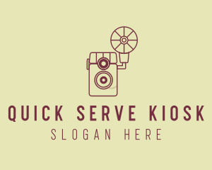 Retro Photography Camera logo design