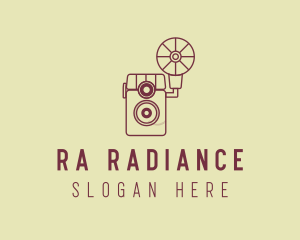 Retro Photography Camera logo design