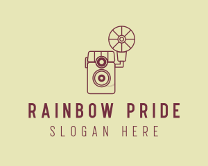 Retro Photography Camera logo design