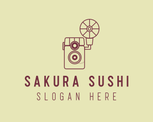 Retro Photography Camera logo design