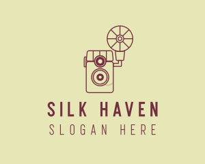 Retro Photography Camera logo design