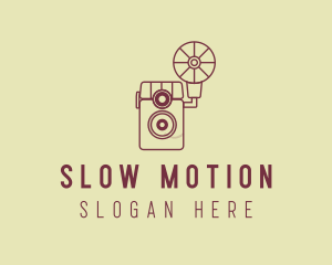 Retro Photography Camera logo design