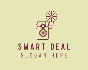 Retro Photography Camera logo design