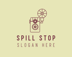 Retro Photography Camera logo design