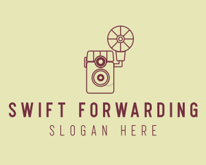 Retro Photography Camera logo design