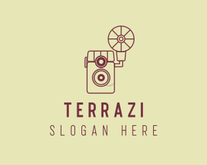 Retro Photography Camera logo design