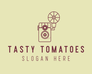 Retro Photography Camera logo design