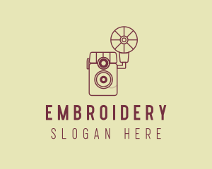 Retro Photography Camera logo design