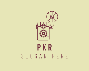 Retro Photography Camera logo design