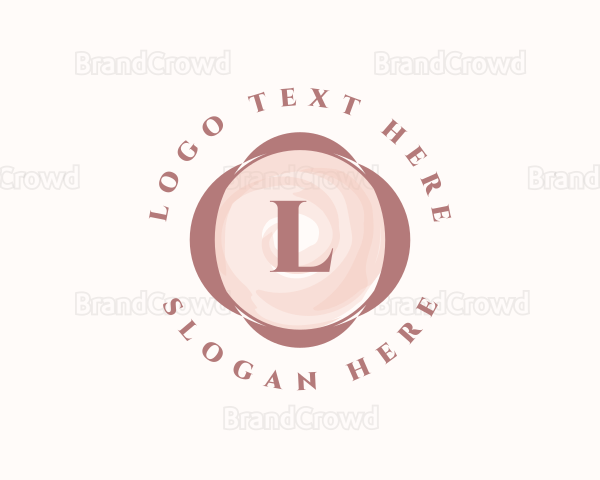 Watercolor Round Feminine Logo