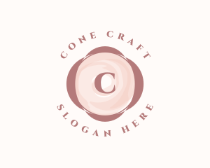 Watercolor Round Feminine logo design