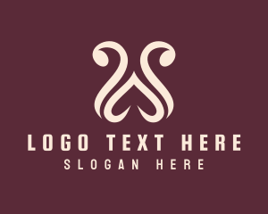 Glam - Event Styling Letter W logo design
