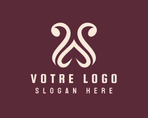 Beige - Event Styling Letter W logo design