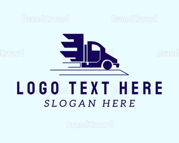 Fast Freight Truck Logo