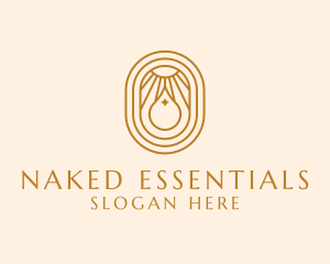 Scented Essential Oil Droplet logo design