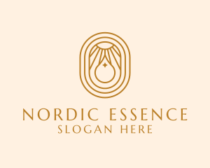 Scented Essential Oil Droplet logo design