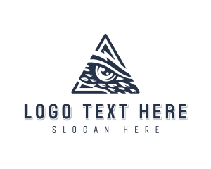 Aviary Animal Eye logo design