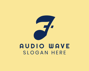 Sound - Music Note Sound logo design