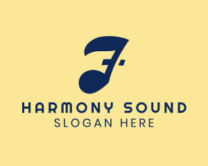 Sound - Music Note Sound logo design