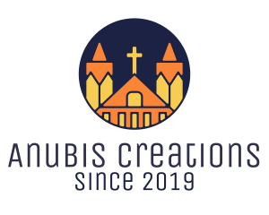 Cross Church Monastery logo design