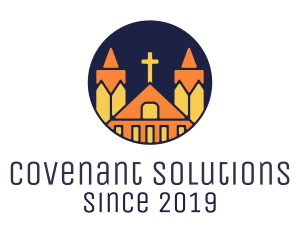 Covenant - Cross Church Monastery logo design