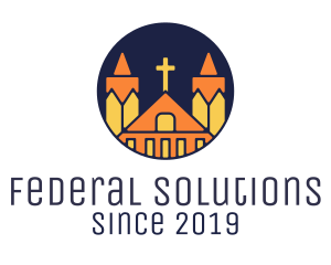 Cross Church Monastery logo design