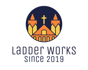 Cross Church Monastery logo design