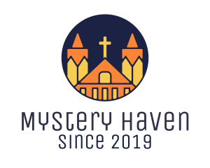 Cross Church Monastery logo design