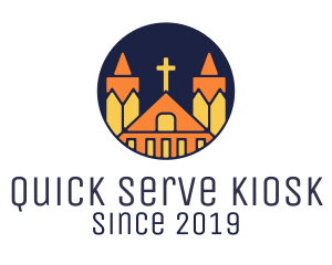 Cross Church Monastery logo design