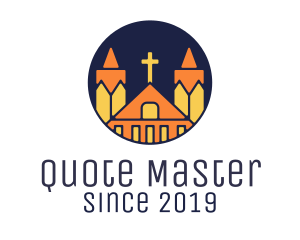 Cross Church Monastery logo design