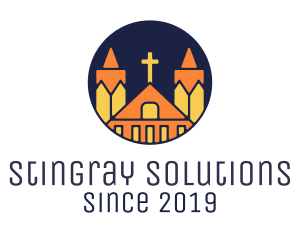 Cross Church Monastery logo design