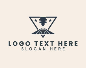 Laser - Industrial CNC Laser logo design