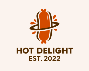 Sausage Planet Street Food  logo design