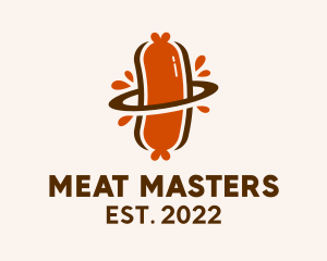 Sausage Planet Street Food  logo design