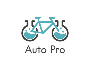 Laboratory - Science Laboratory Bicycle logo design