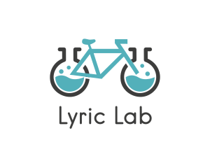 Science Laboratory Bicycle logo design