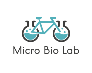 Science Laboratory Bicycle logo design